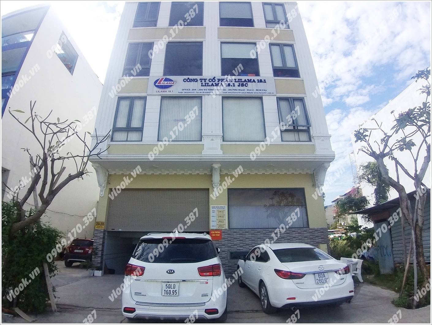 Cao ốc cho thuê văn phòng tòa nhà Lilama Building Vũ Tông Phan, Quận 2, TP Thủ Đức, TPHCM - vlook.vn