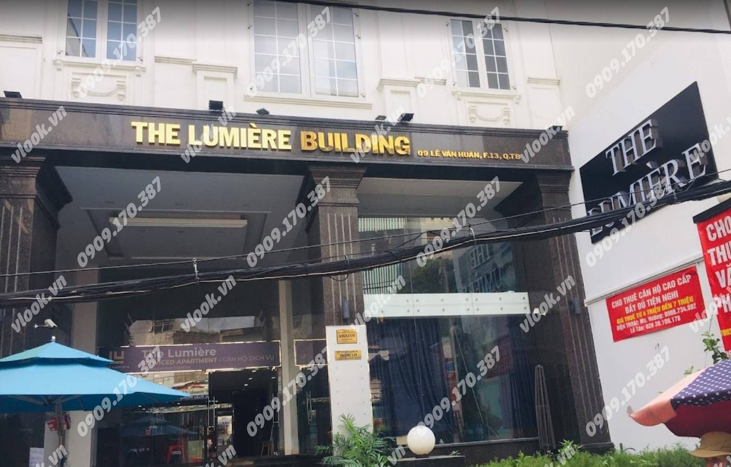 Cao ốc cho thuê văn phòng tòa nhà The Lumiere Building, Lê Văn Huân, Quận Tân Bình, TPHCM - vlook.vn
