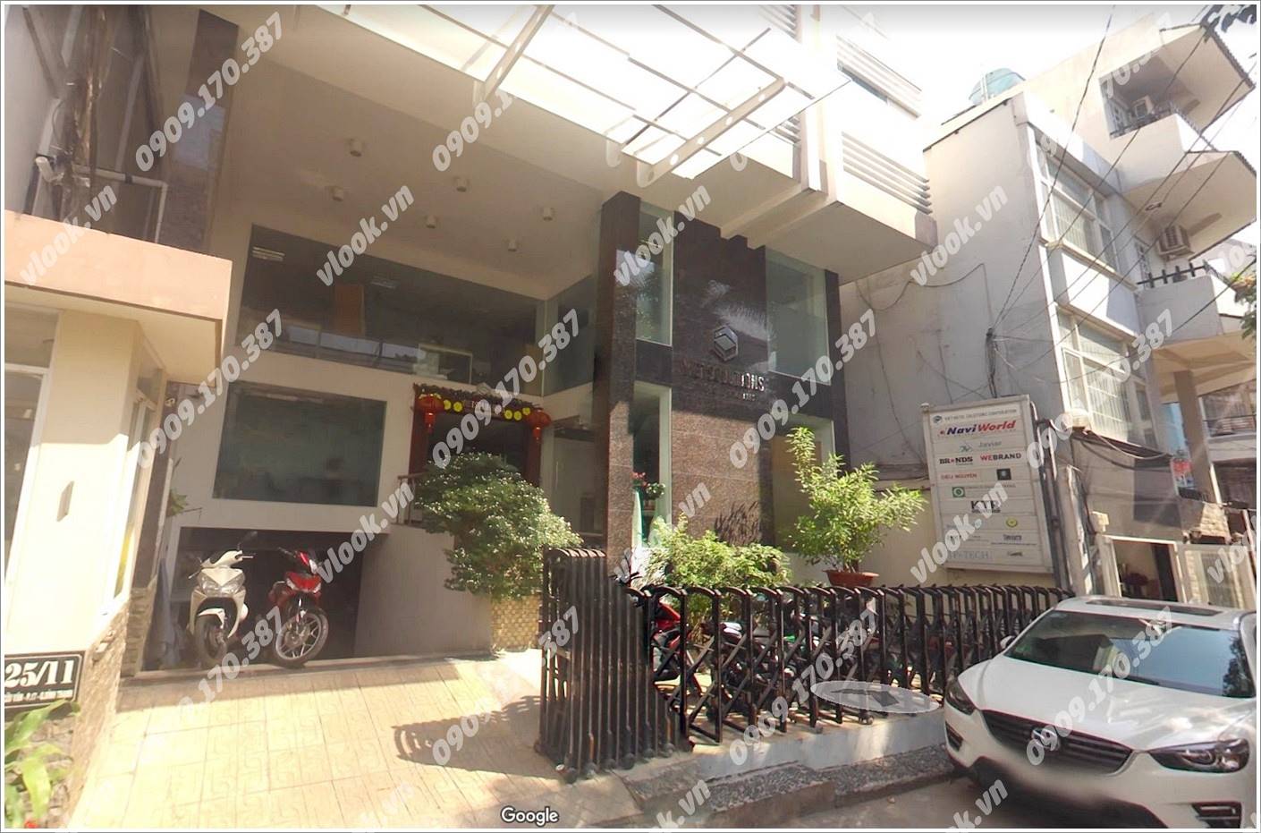 Cao ốc cho thuê văn phòng tòa nhà Viet Solution Building, Nguyễn Cửu Vân, Quận Bình Thạnh, TPHCM - vlook.vn