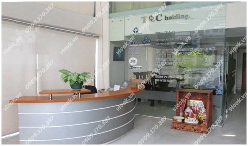 Cao ốc văn phòng cho thuê toà nhà T&C Holding, Nam Kỳ Khởi Nghĩa, Quận 3, TPHCM - vlook.vn