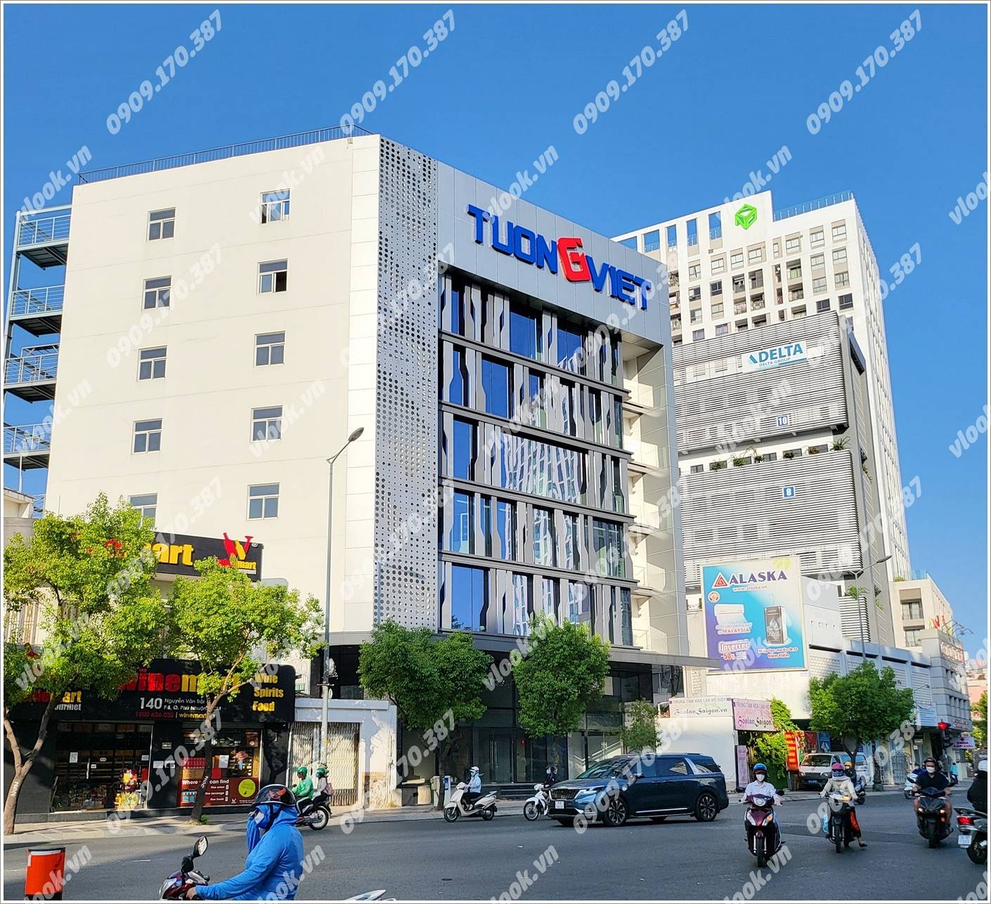 Cao ốc văn phòng cho thuê Tường Việt Building, Nguyễn Văn Trỗi, Quận Phú Nhuận, TPHCM - vlook.vn