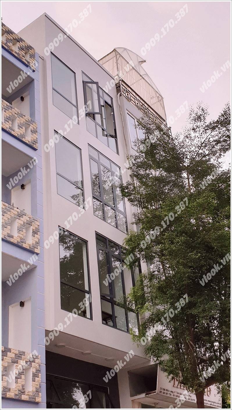 Cao ốc văn phòng cho thuê toà nhà Đô Đốc Long Building, Quận Tân Phú, TPHCM - vlook.vn