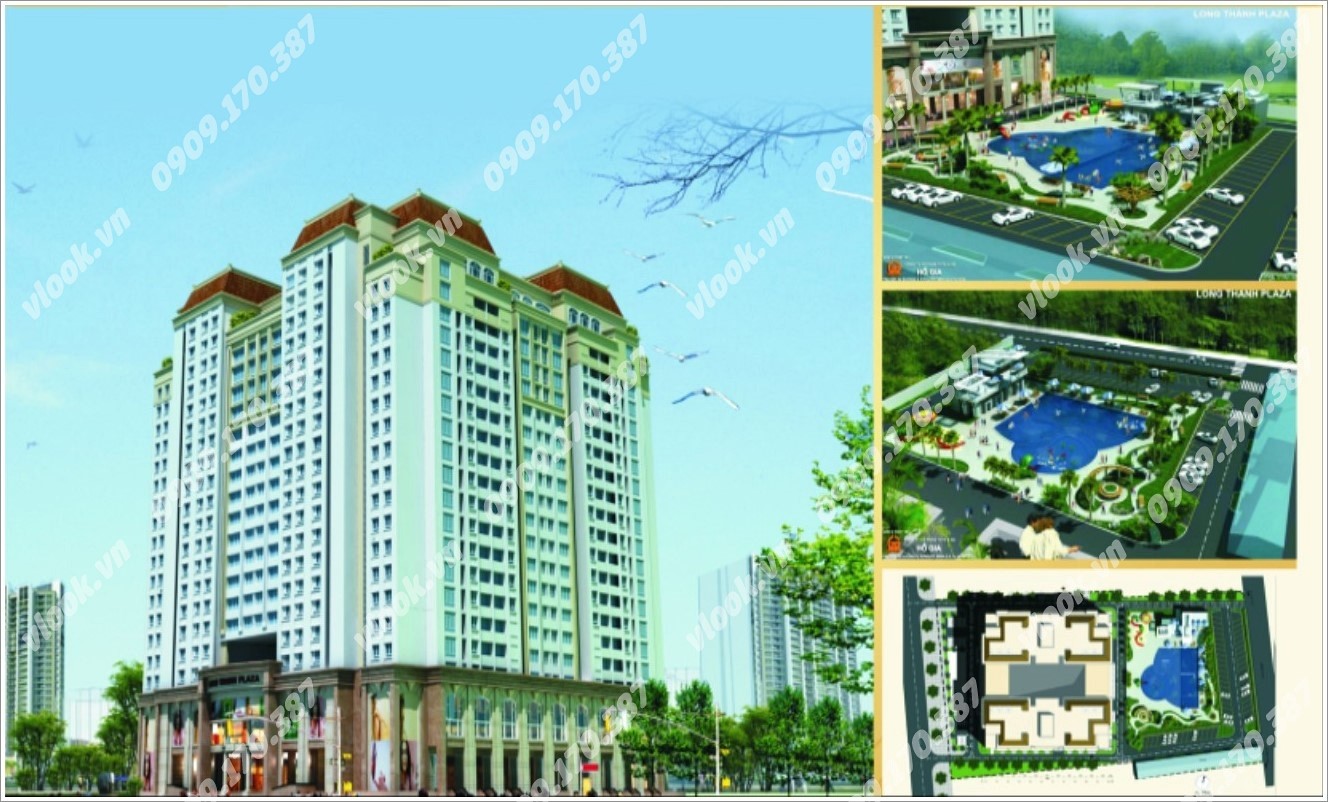 Cao ốc văn phòng cho thuê tòa nhà Long Thành Plaza, Lê Duẩn, Khu Phước Hải, Tỉnh Đồng Nai - vlook.vn