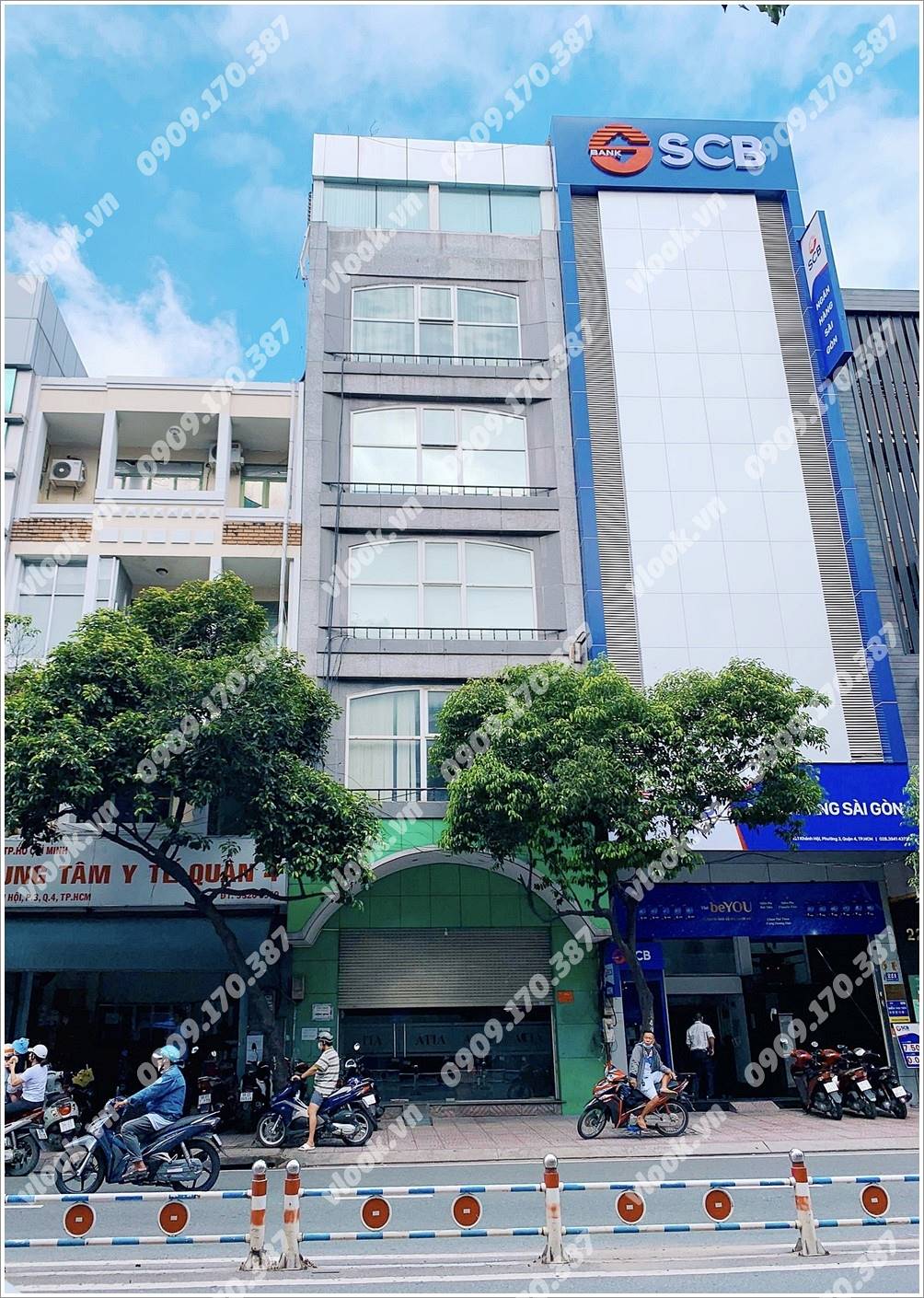 Cao ốc văn phòng cho thuê toà nhà Vi Office Khánh Hội 2, Quận 4, TPHCM - vlook.vn