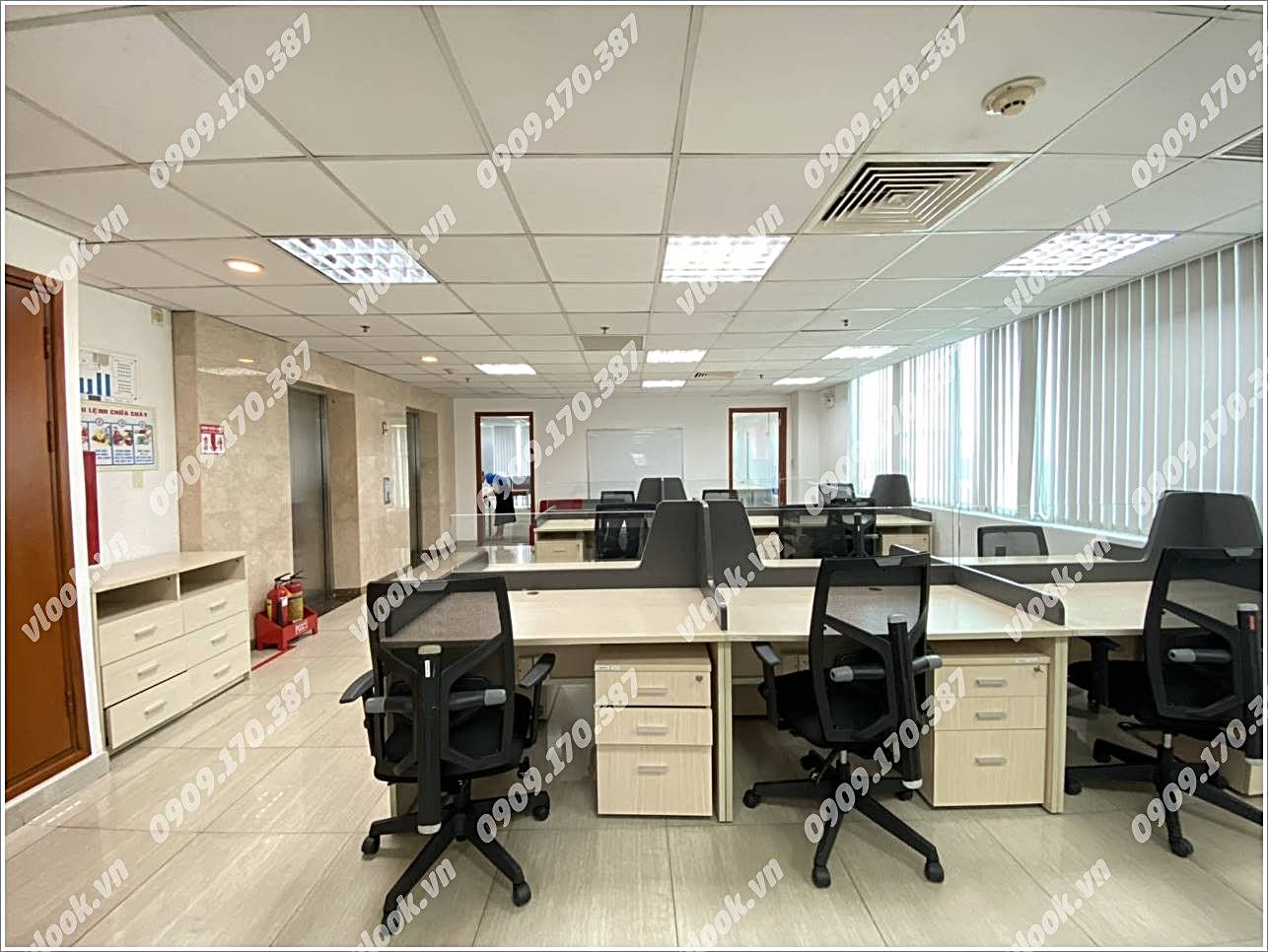 Cao ốc văn phòng cho thuê tòa nhà M.G Building 123 Cộng Hòa, Quận Tân Bình, TP.HCM - vlook.vn