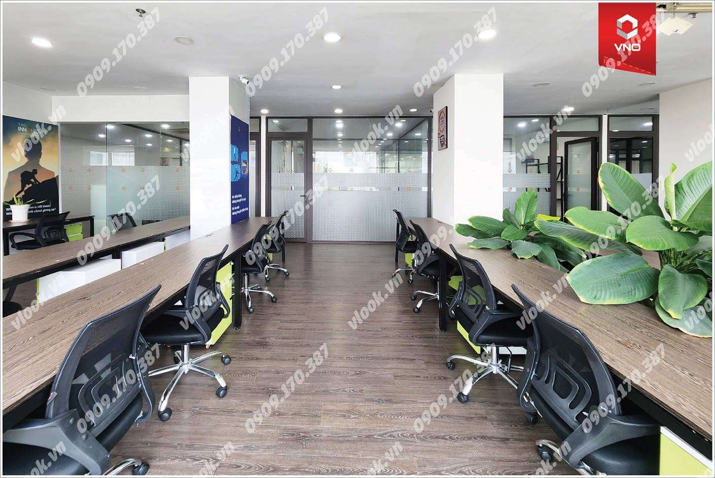Cao ốc văn phòng cho thuê tòa nhà VNO Building 1 Hoàng Việt, Quân Tân Bình, TP.HCM - vlook.vn