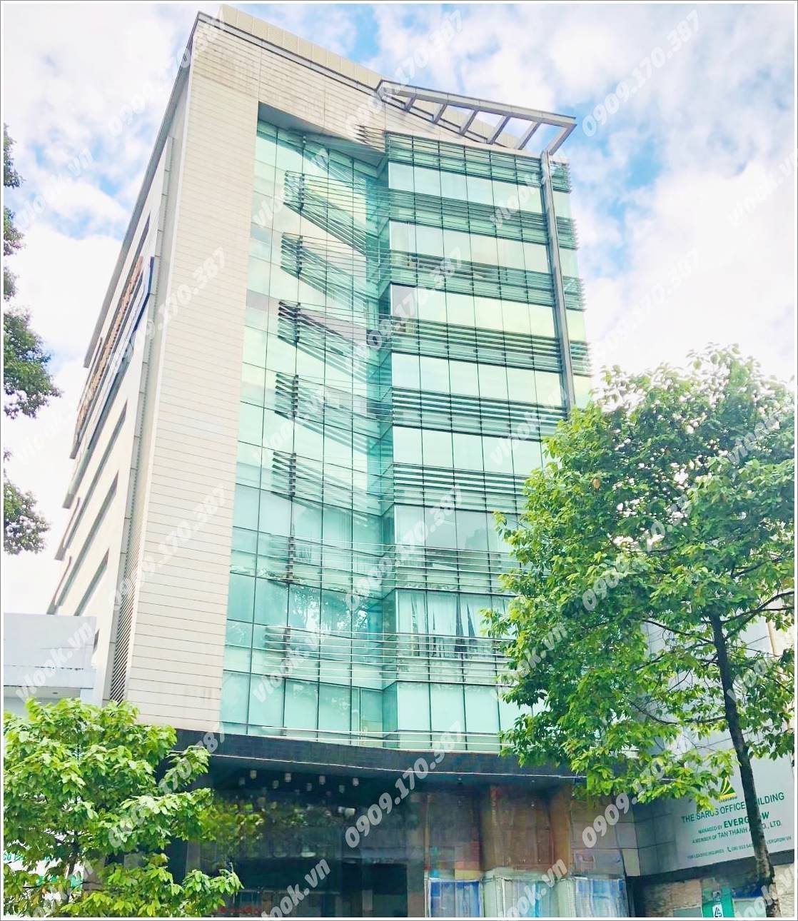 Cao ốc văn phòng cho thuê tòa nhà The Sarus Building, Nguyễn Thị Minh Khai, Quận 1, TP.HCM - vlook.vn