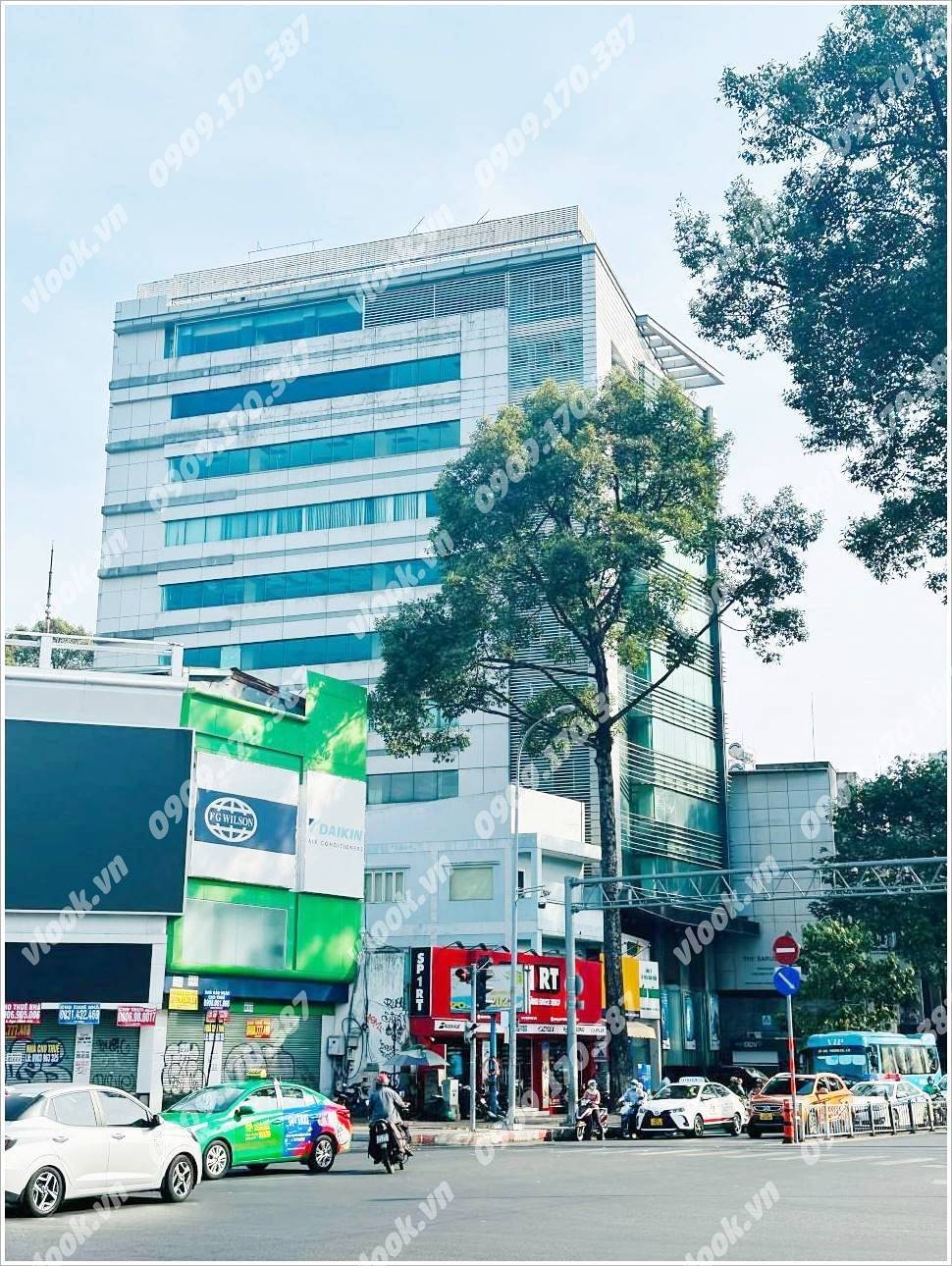 Cao ốc văn phòng cho thuê tòa nhà The Sarus Building, Nguyễn Thị Minh Khai, Quận 1, TP.HCM - vlook.vn