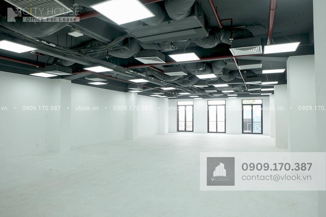 Sàn trống tại cao ốc cho thuê văn phòng CityHouse Office Cao Thắng Phường 4 Quận 3 TPHCM - vlook.vn