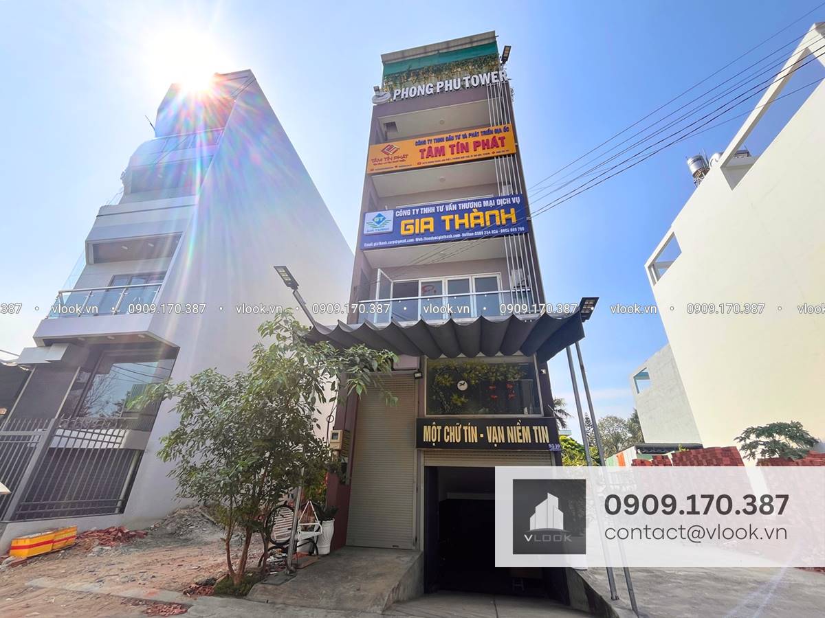 Cao ốc văn phòng cho thuê Phong Phú Tower, Phường Hiệp Phú, Quận 9, TP. Thủ Đức - BQL: 0909.170.387