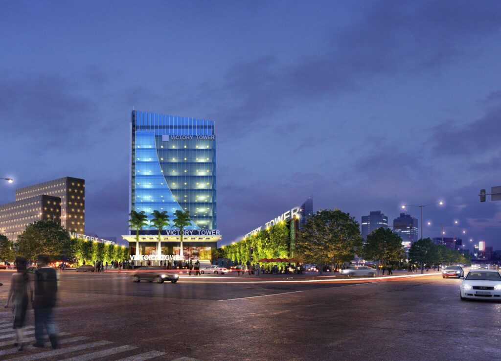 Cao ốc văn phòng cho thuê toà nhà Victory Tower, 318-320 Nguyễn Oanh, Quận Gò Vấp, TPHCM - vlook.vn