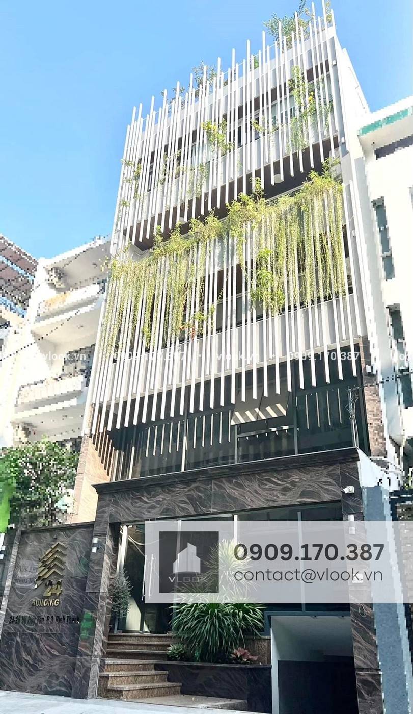 Cao ốc cho thuê văn phòng 24 Building, Vũ Huy Tấn, Phường 3, Quận Bình Thạnh, TPHCM - vlook.vn