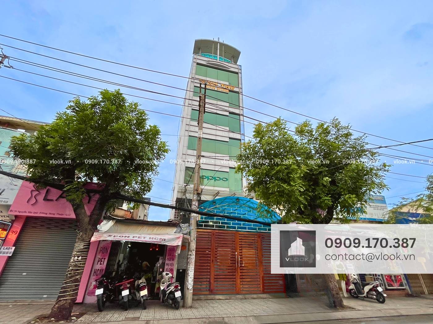 Cao ốc cho thuê văn phòng Minh Thư Office Building, Nguyễn Văn Quá, Quận 12 - vlook.vn