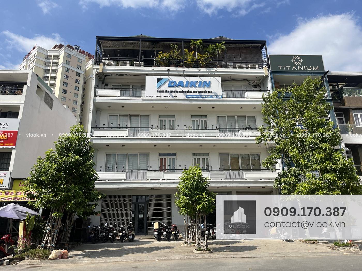 Cao ốc văn phòng cho thuê tòa nhà Vũ Tông Phan, Quân 2, Thành phố Thủ Đức, TP.HCM - vlook.vn