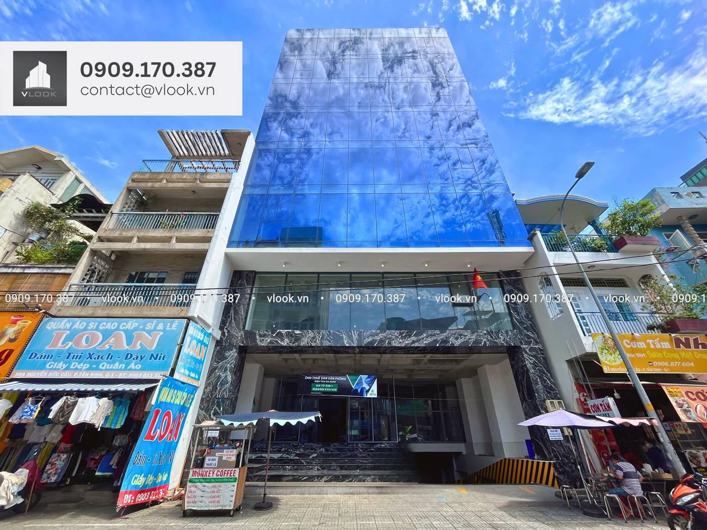 Cao ốc văn phòng cho thuê Zeta Office 59-59A Nguyễn Hữu Cầu, Quận 1, TPHCM - vlook.vn