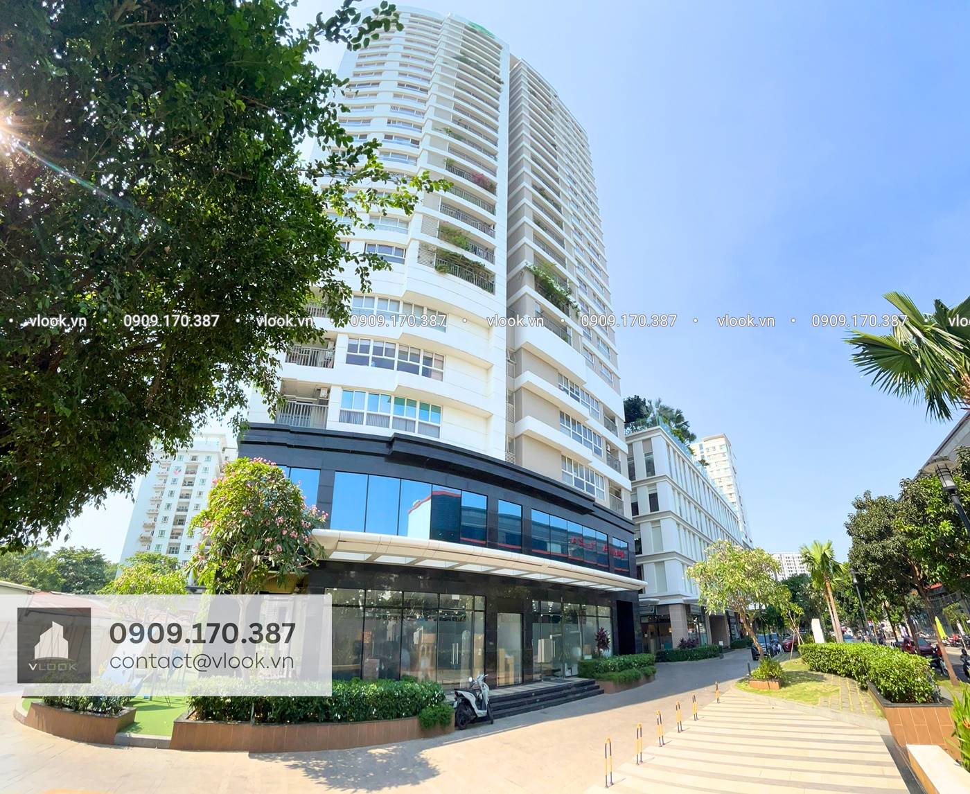 Cao ốc văn phòng cho thuê tòa nhà Orchard Park View, 130-132 Hồng Hà, Quận Phú Nhuận, TPHCM - vlook.vn