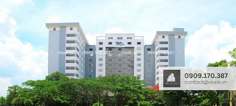 Cao ốc văn phòng cho thuê tòa nhà TMA, Công viên phần mềm Quang Trung, Quận 12, TP.HCM - vlook.vn