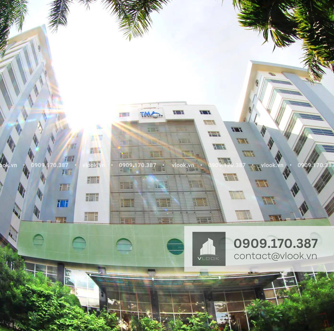 Cao ốc văn phòng cho thuê tòa nhà TMA, Công viên phần mềm Quang Trung, Quận 12, TP.HCM - vlook.vn