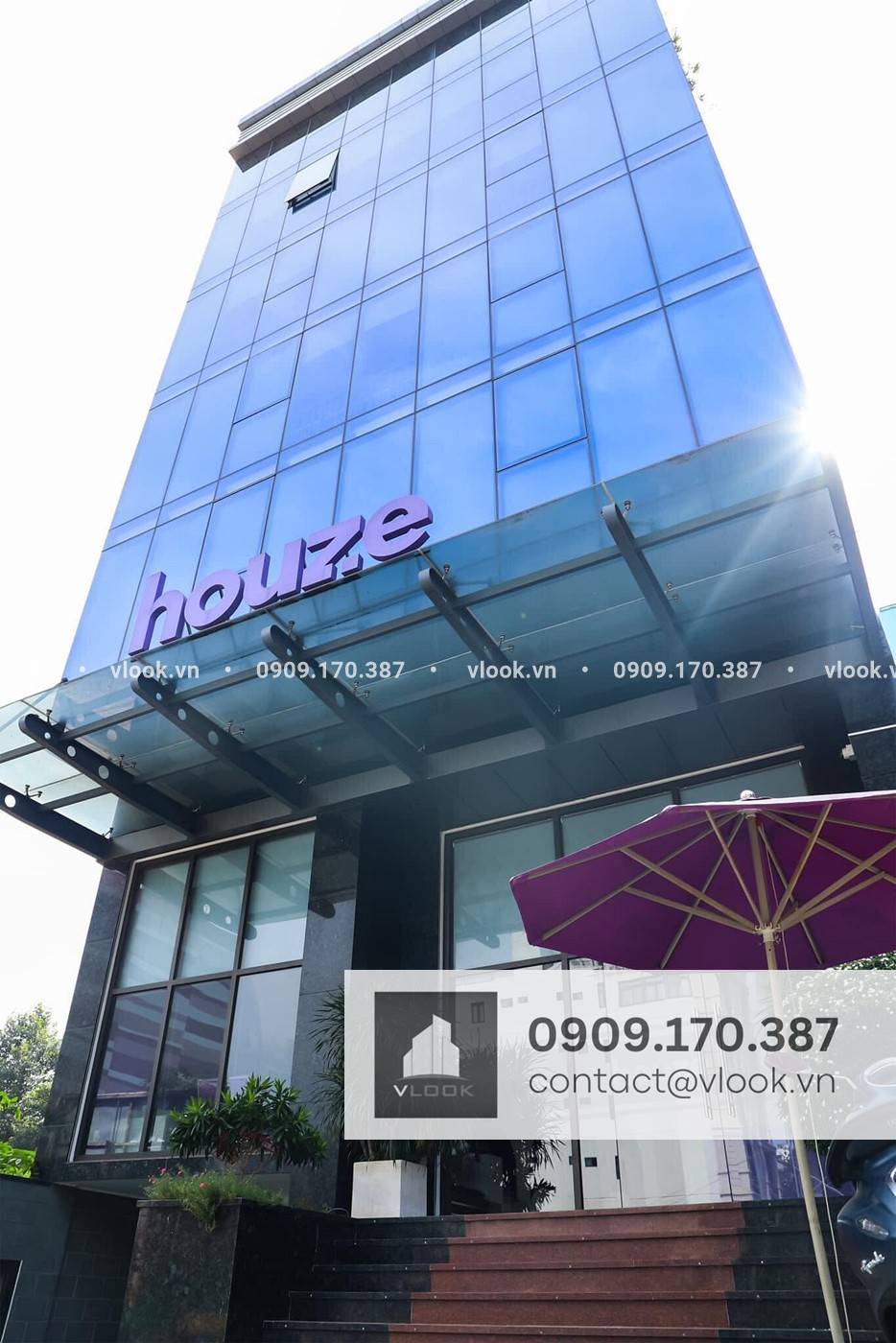 Cao ốc cho thuê văn phòng Houze Building, Tạ Hiện, Phường Thạnh Mỹ Lợi, Quận 2, TPHCM - vlook.vn