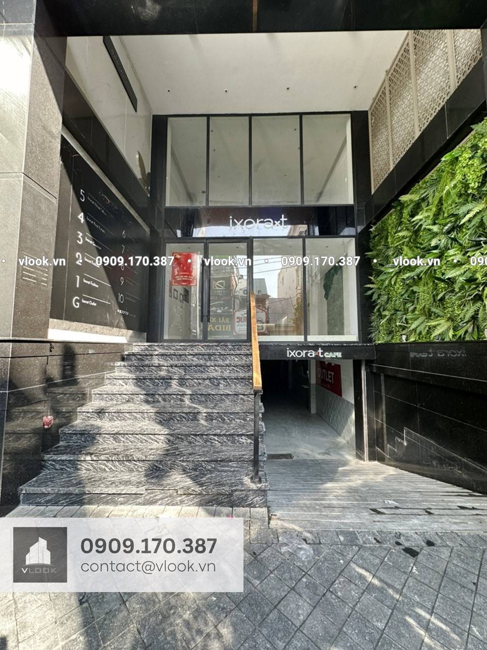 Cao ốc văn phòng cho thuê tòa nhà PLS 85 Nguyễn Hữu Cầu, Quận 1, TPHCM - vlook.vn