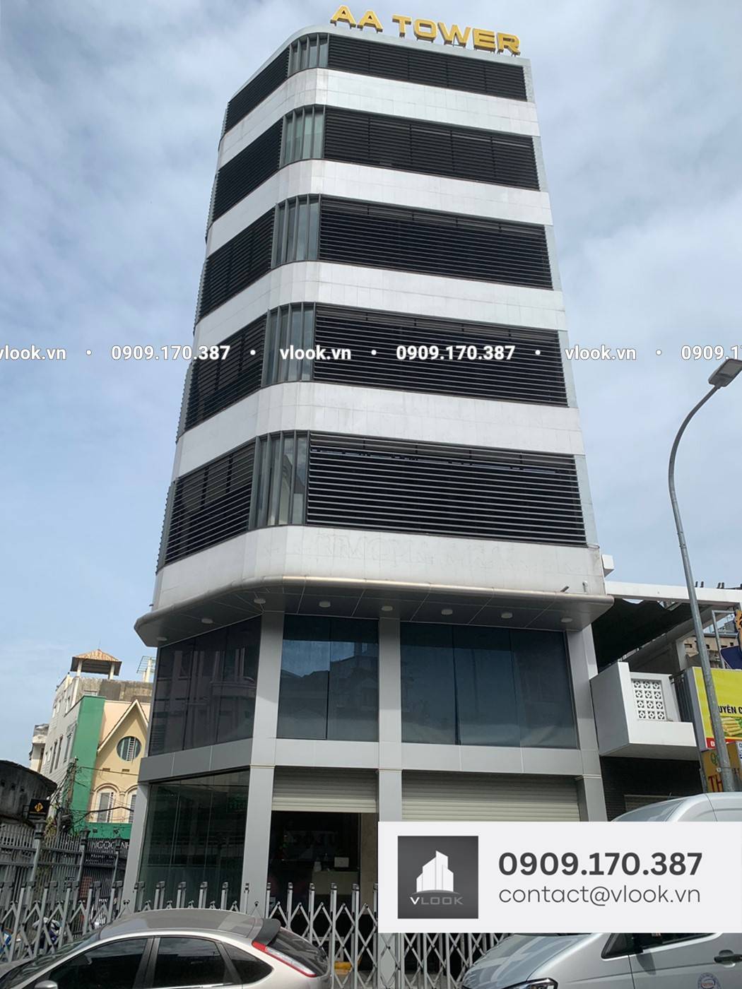 Cao ốc văn phòng cho thuê tòa nhà AA Tower, 103A Nguyễn Văn Đậu, Quận Bình Thạnh, TPHCM - vlook.vn - 0909170387