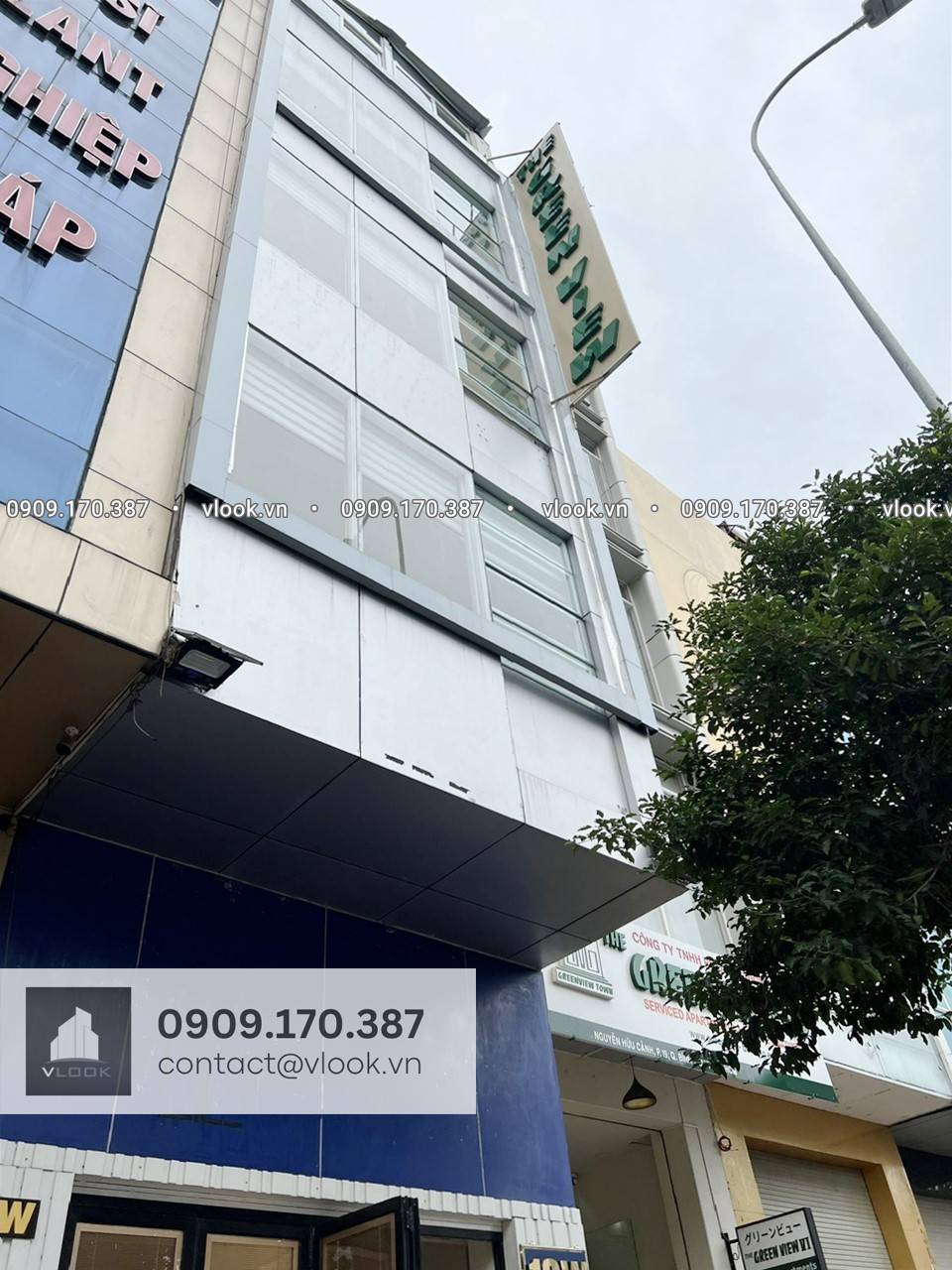 Cao ốc văn phòng cho thuê tòa nhà Green View 19W Nguyễn Hữu Cảnh, Quận Bình Thạnh, TPHCM - vlook.vn - 0909170387
