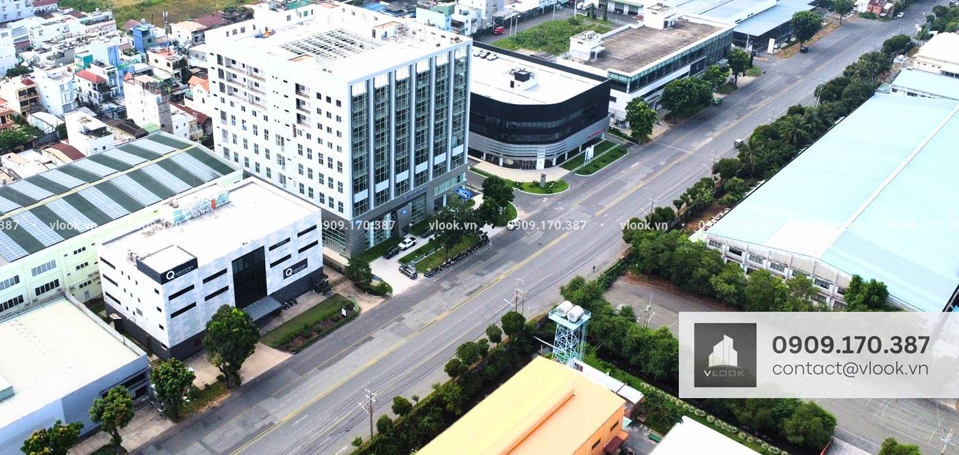 Cao ốc văn phòng cho thuê tòa nhà New City Tân Thuận Building, Phường Tân Thuận Đông, Quận 7, TPHCM - vlook.vn - 0909 170 387