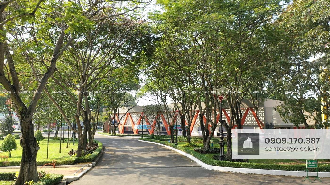 Cao ốc văn phòng cho thuê tòa nhà QTSC 3 Building, Công viên phần mềm Quang Trung, Quận 12, TP.HCM - vlook.vn - 0909 170 387