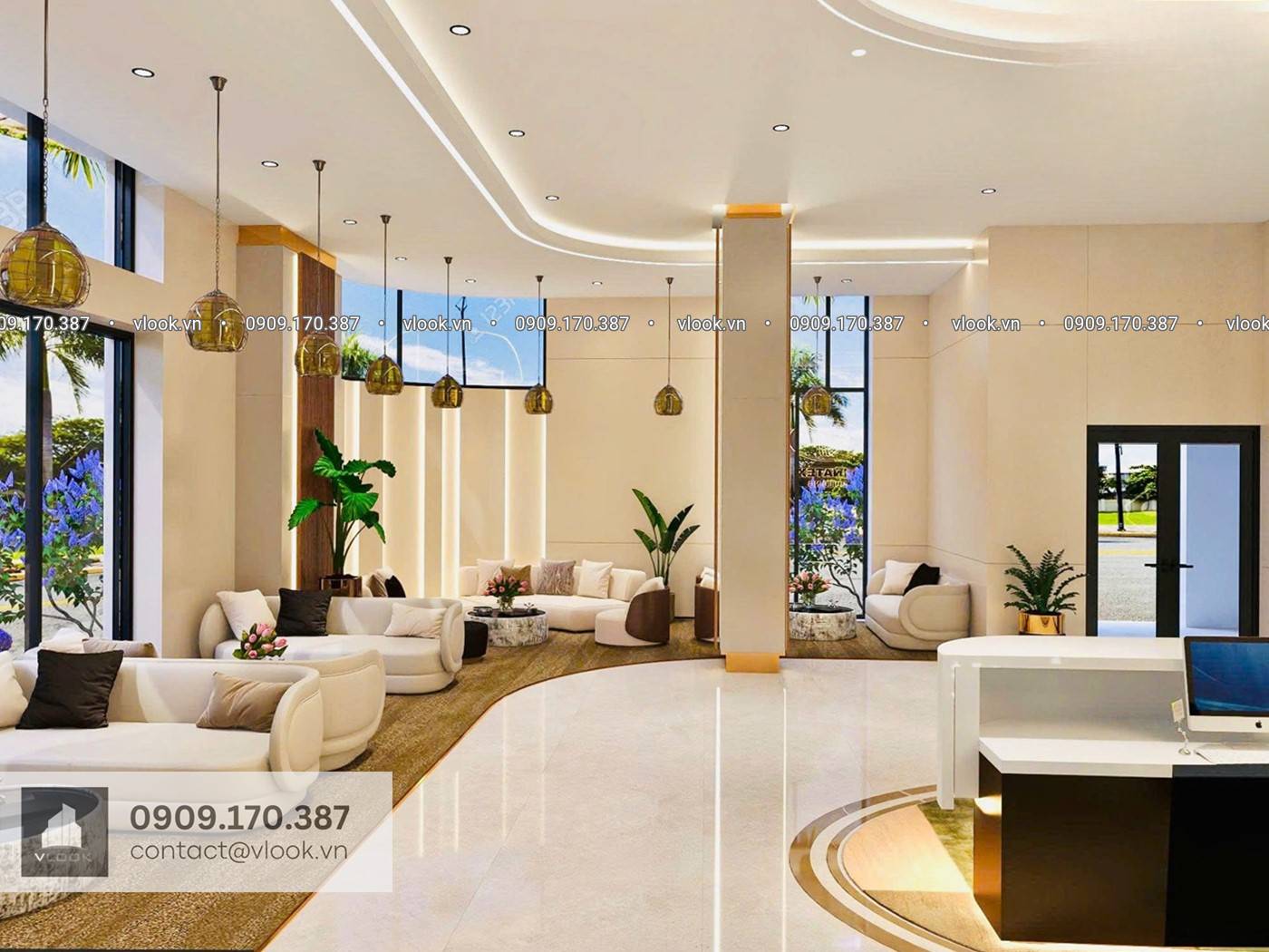 Cao ốc văn phòng cho thuê tòa nhà Vinatex Building, 39-41 Võ Văn Kiệt, Phường Bến Thành, Quận 1, TP.HCM - vlook.vn - 0909170387