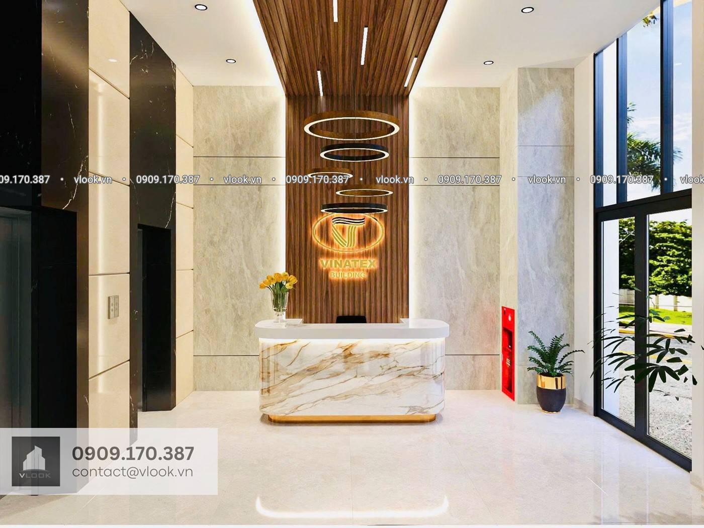 Cao ốc văn phòng cho thuê tòa nhà Vinatex Building, 39-41 Võ Văn Kiệt, Phường Bến Thành, Quận 1, TP.HCM - vlook.vn - 0909170387