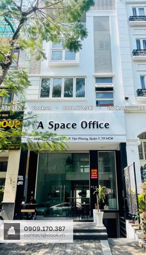 Cao ốc cho thuê văn phòng tòa nhà A Space Hưng Gia 1, 36 (R4-66) Hưng Gia 1, Phường Tân Phong, Quận 7, TPHCM - vlook.vn