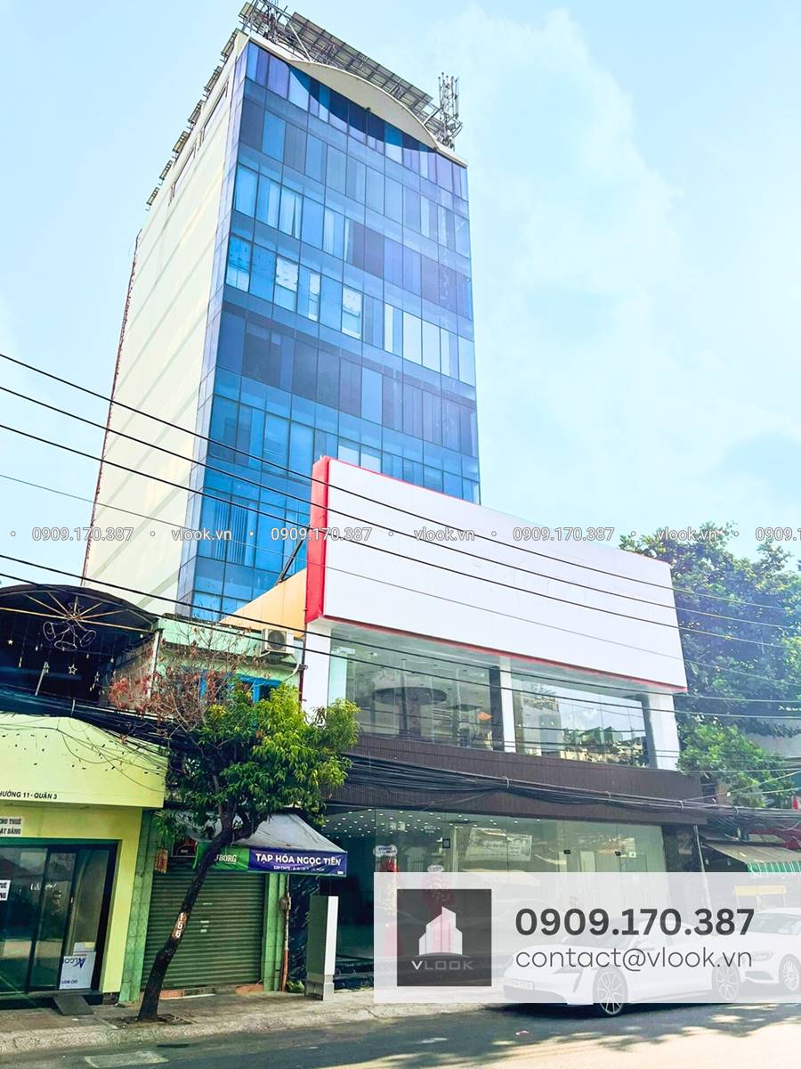 Cao ốc cho thuê văn phòng M.O.R.E 520 Cách Mạng Tháng Tám, Quận 3, TPHCM - vlook.vn