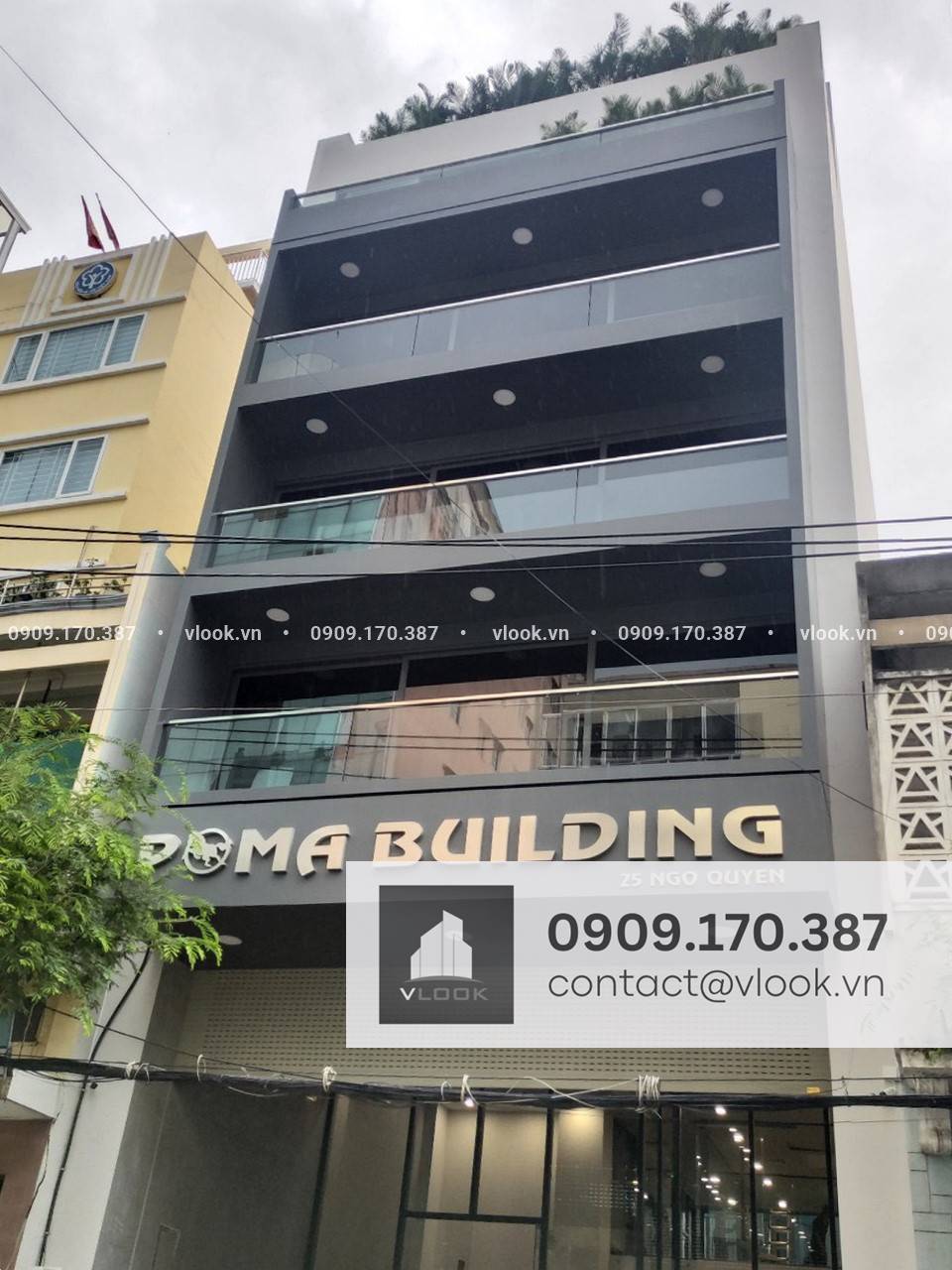 Cao ốc cho thuê văn phòng Poma Building Ngô Quyền, Phường 10, Quận 5, TPHCM - vlook.vn