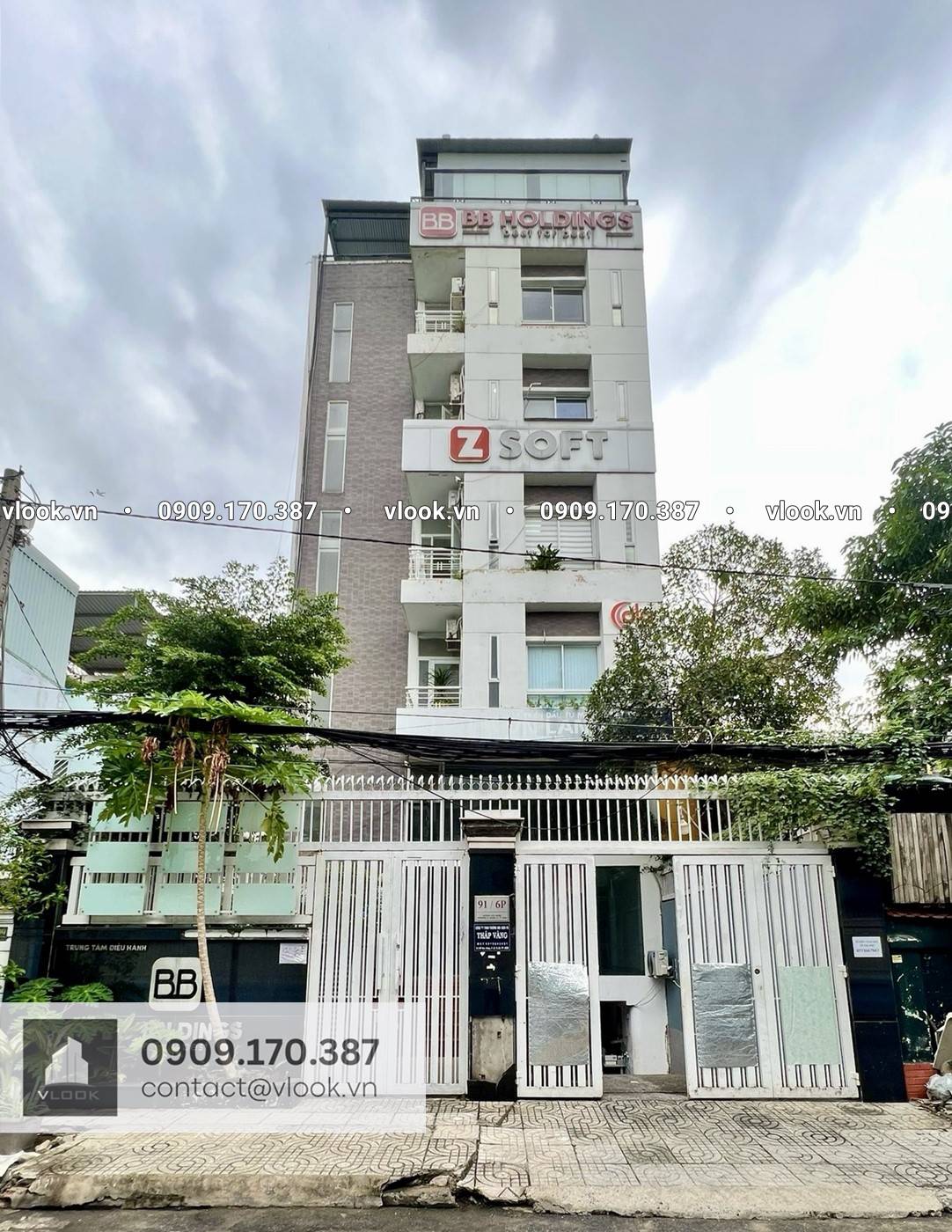 Cao ốc văn phòng cho thuê tòa nhà Halo Building 91/6P Hòa Hưng, Phường 12, Quận 10, TPHCM - vlook.vn