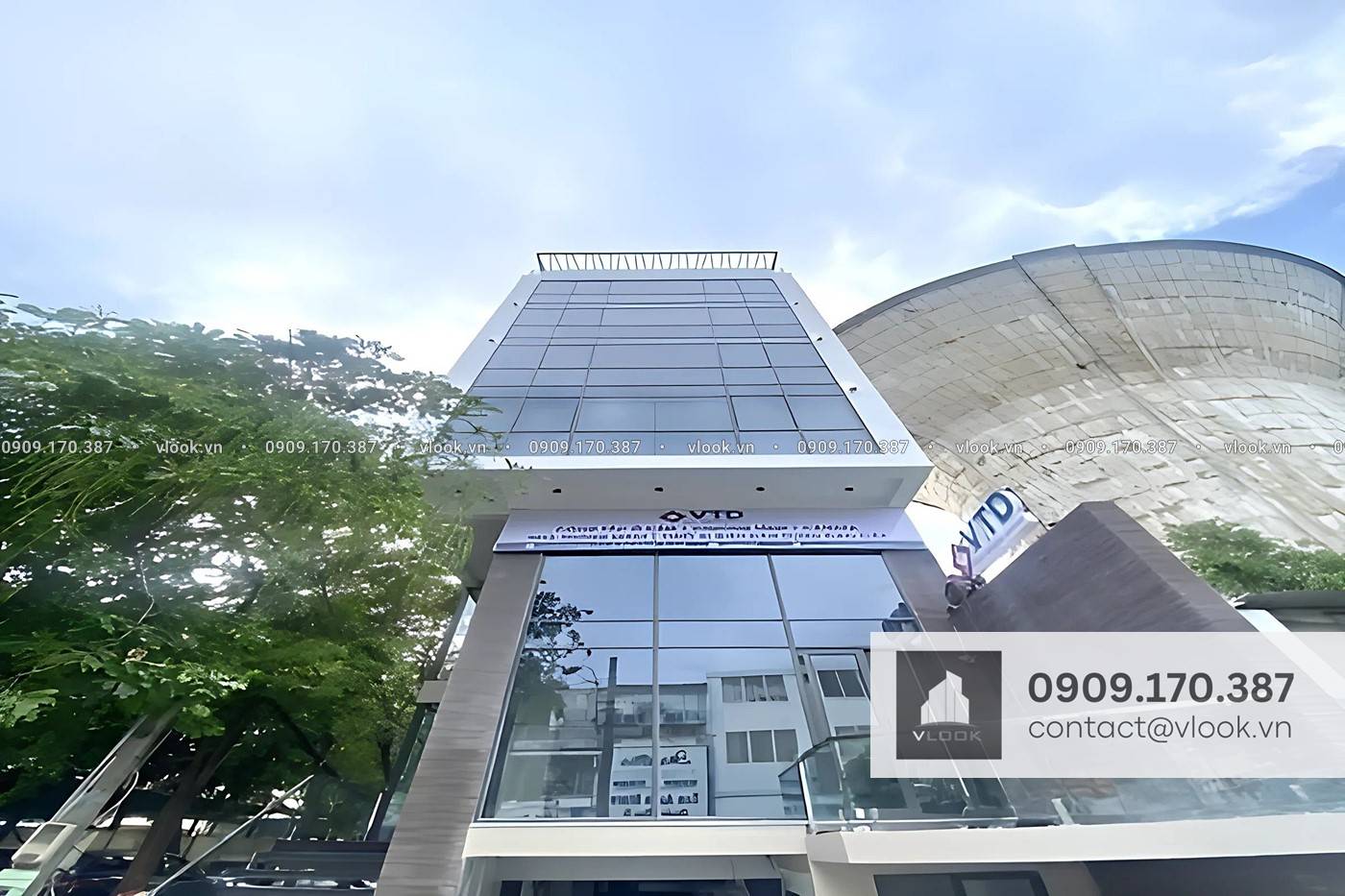 Cao ốc cho thuê văn phòng VTD Building, Hồ Văn Huê, Quận Phú Nhuận - vlook.vn