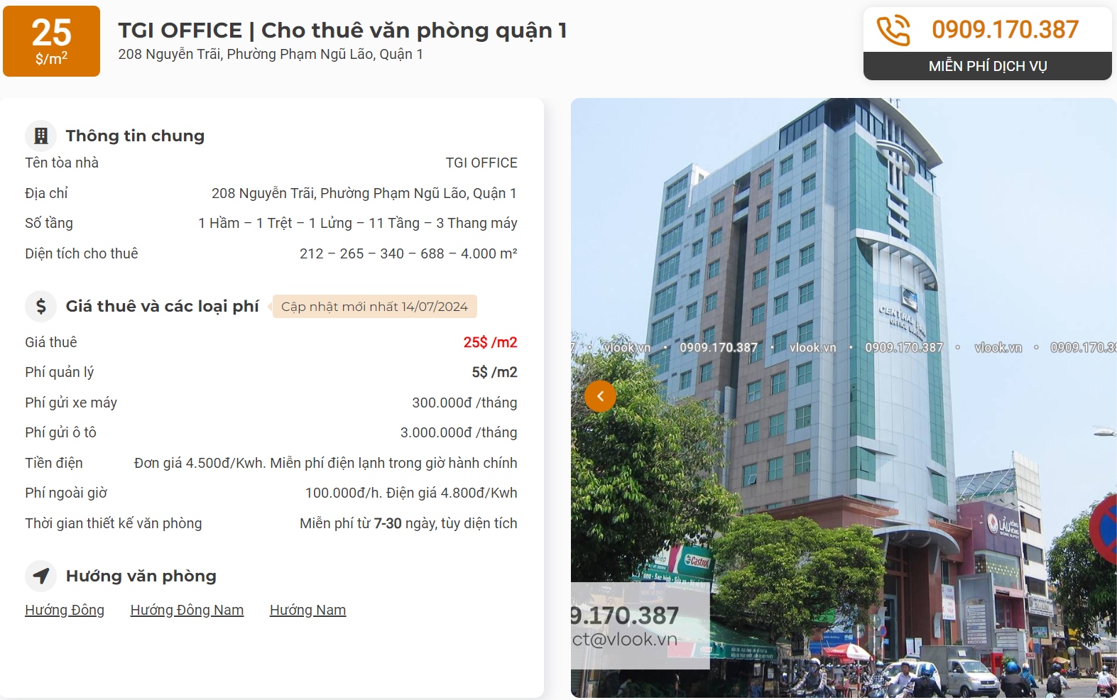 Danh sách công ty thuê văn phòng tại TGI Office, Quận 1