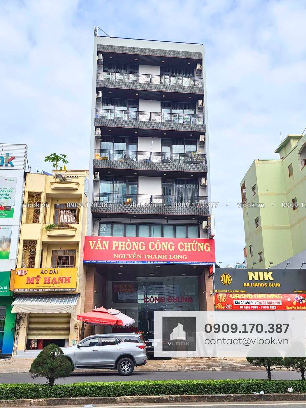 Cao ốc văn phòng cho thuê D&P Apartment, Phường 26, Quận Bình Thạnh - vlook.vn