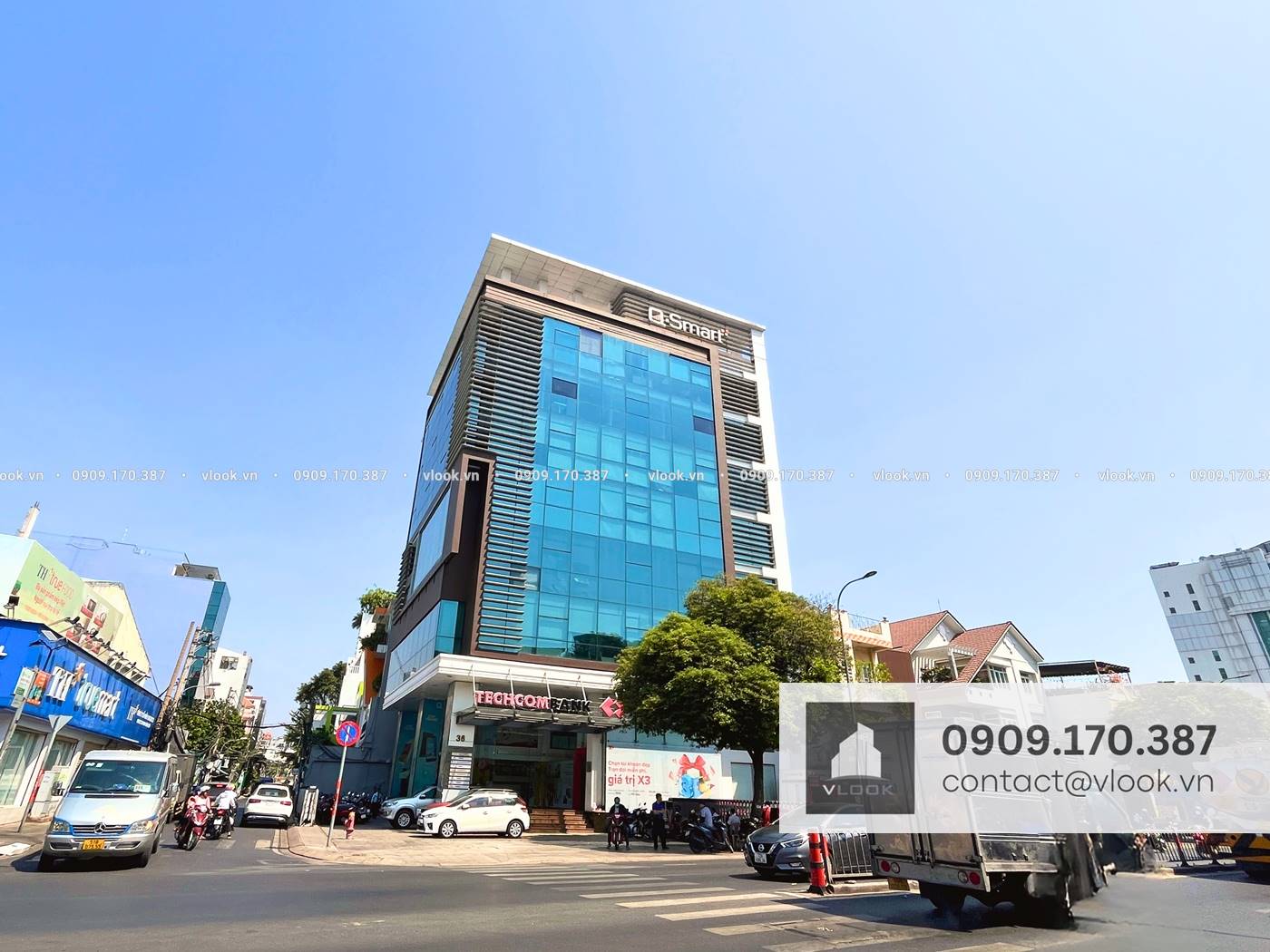 Cao ốc văn phòng cho thuê tòa nhà PDG Tower, Phan Đăng Lưu, Quận Bình Thạnh, TPHCM - vlook.vn