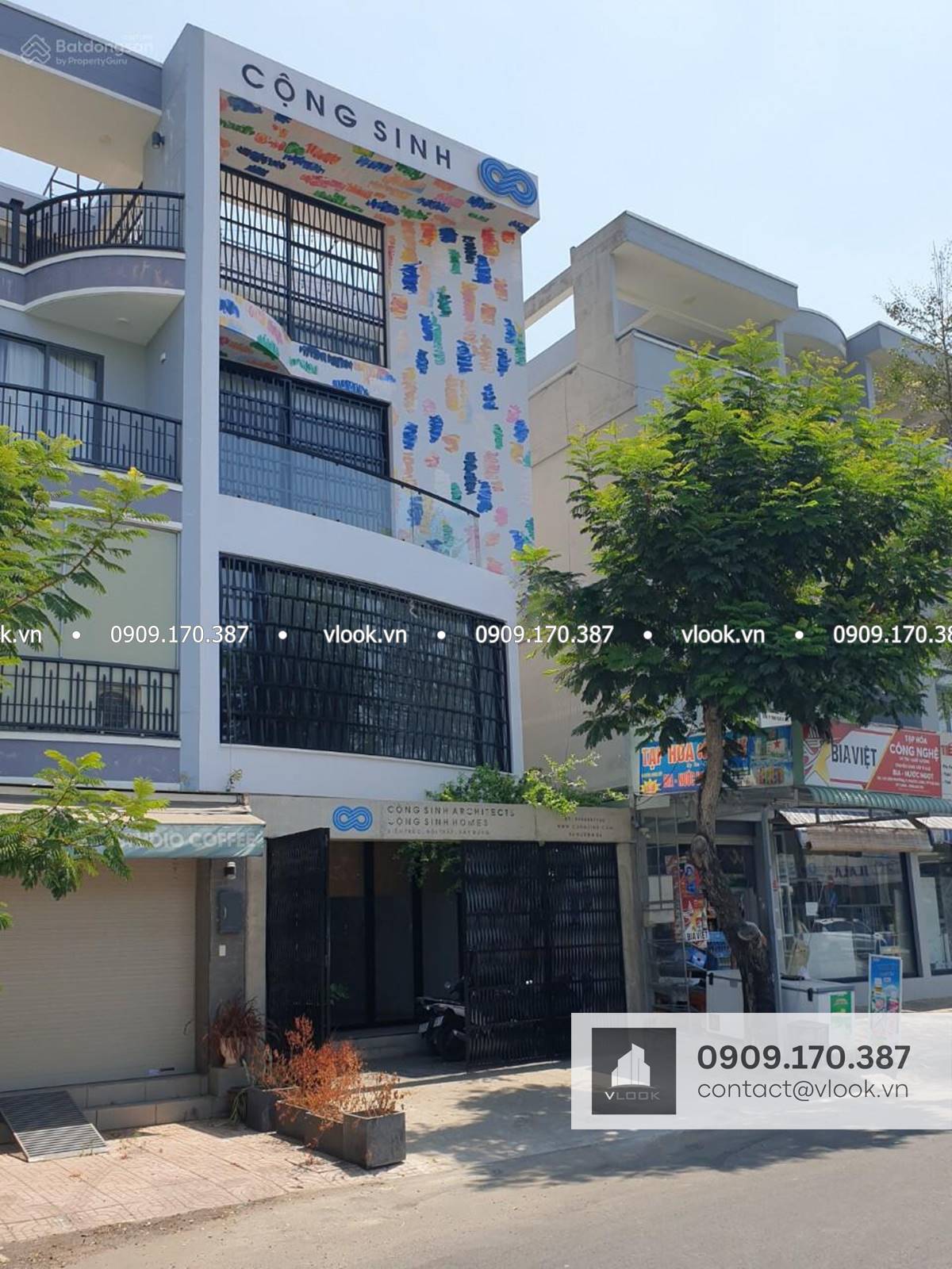 Cao ốc văn phòng cho thuê Cộng Sinh Building Đường D6, Phường Phước Long B, Quận 9, TP. Thủ Đức, TPHCM - vlook.vn