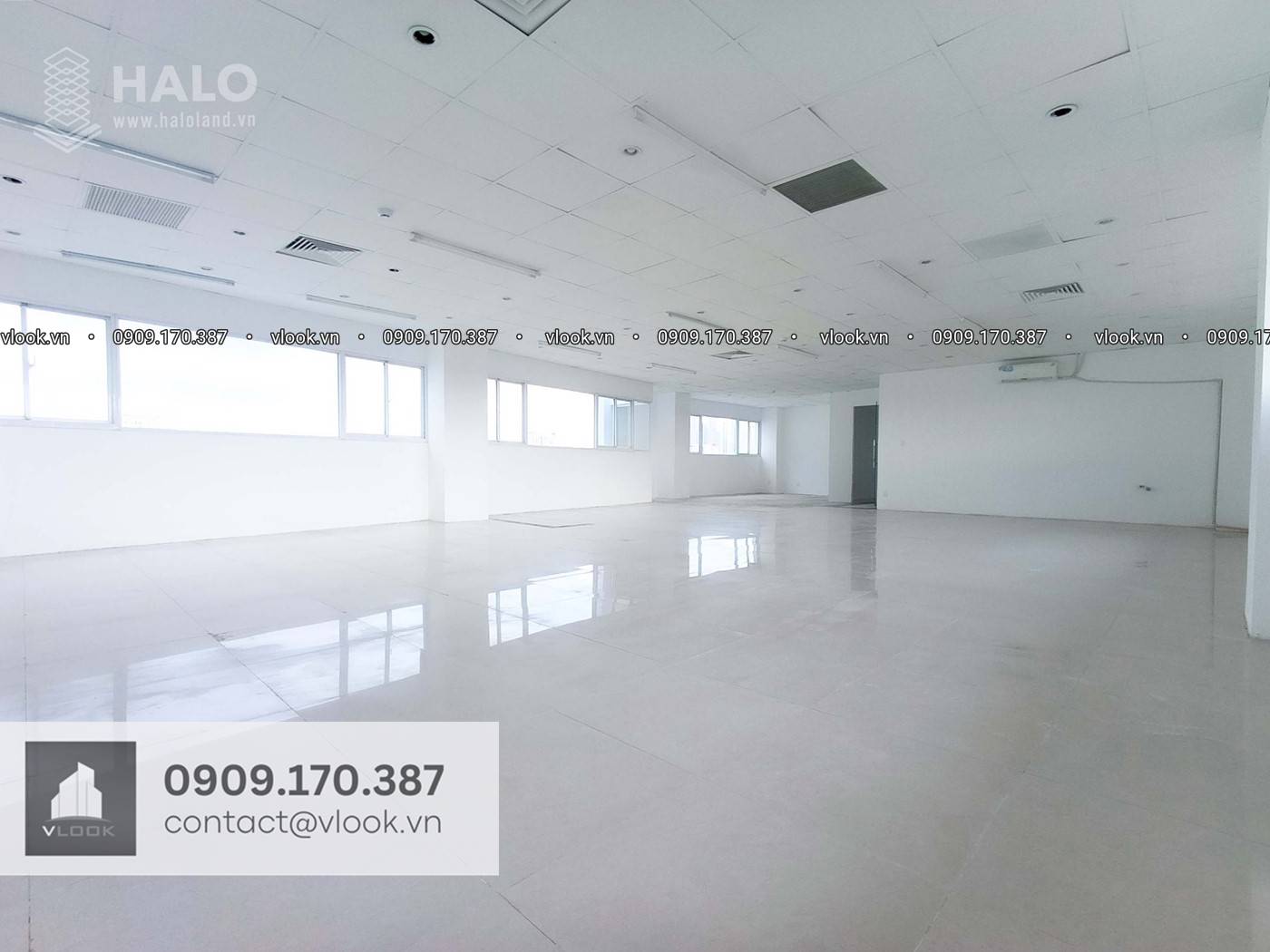 Cao ốc văn phòng cho thuê tòa nhà Halo Building 67 Đinh Bộ Lĩnh, Phường 26, Quận Bình Thạnh, TP.HCM - vlook.vn