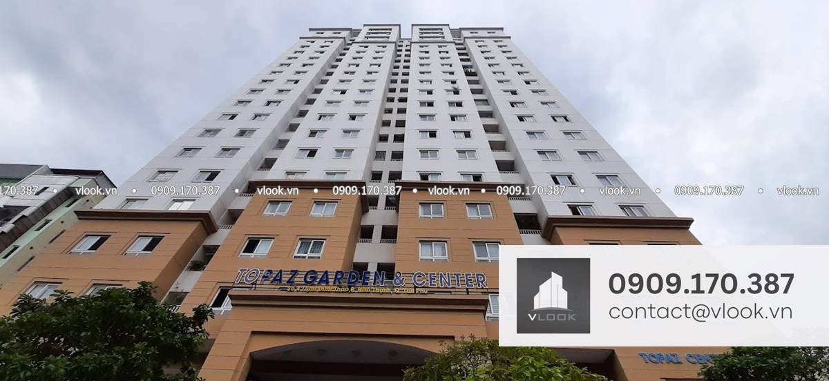 Cao ốc văn phòng cho thuê Topaz Garden And Center Trịnh Đình Thảo, Quận Tân Phú, TPHCM - vlook.vn