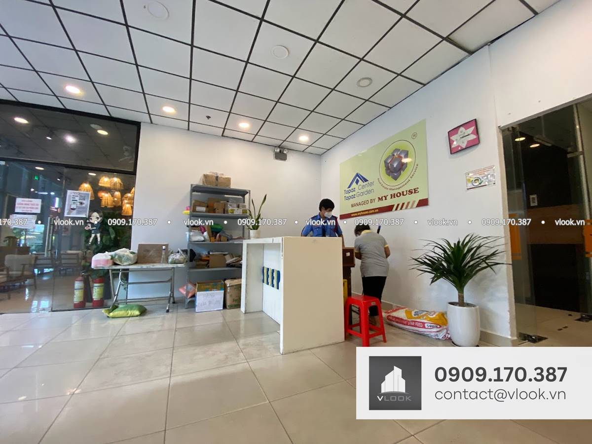 Cao ốc văn phòng cho thuê Topaz Garden And Center Trịnh Đình Thảo, Quận Tân Phú, TPHCM - vlook.vn