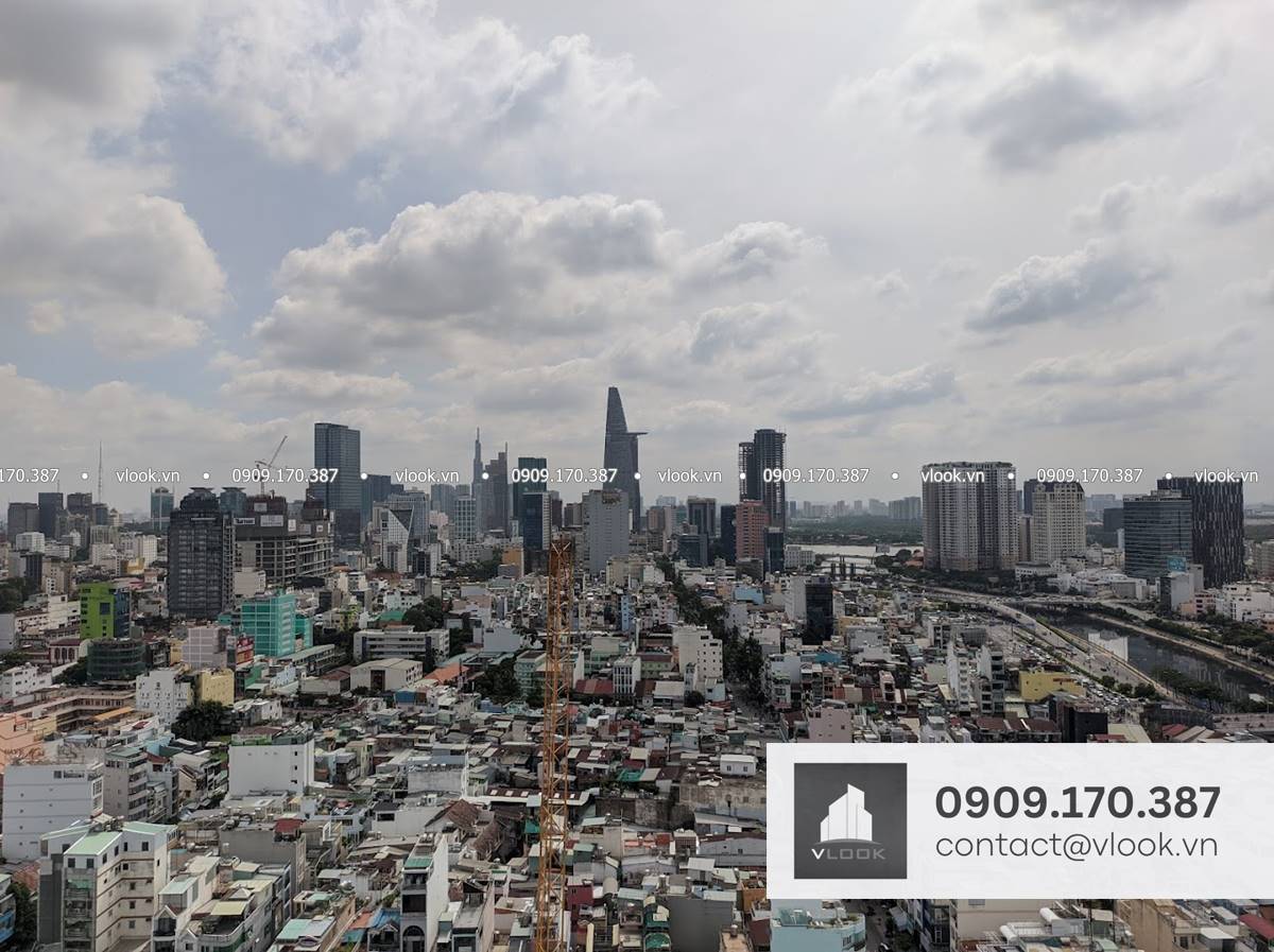 Cao ốc văn phòng cho thuê Topaz Garden And Center Trịnh Đình Thảo, Quận Tân Phú, TPHCM - vlook.vn