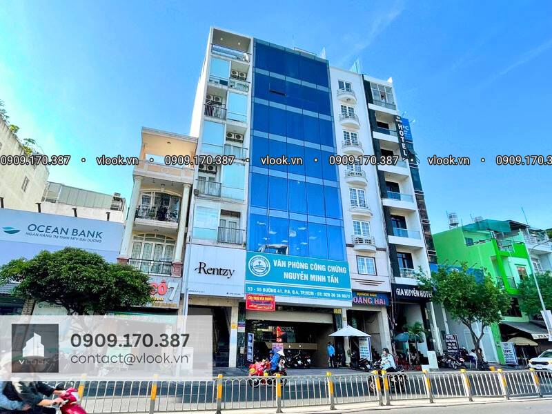Cao ốc văn phòng cho thuê Tòa nhà 53-55 Đường 41, Phường 9, Quận 4, TP.HCM - vlook.vn
