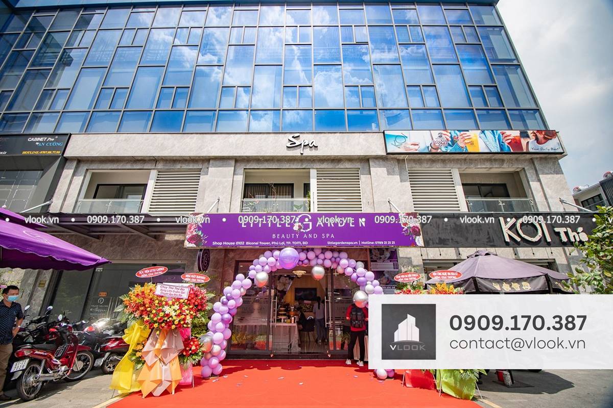 Cao ốc văn phòng cho thuê Biconsi Tower Phú Lợi, Thành phố Thủ Dầu Một, Bình Dương - vlook.vn