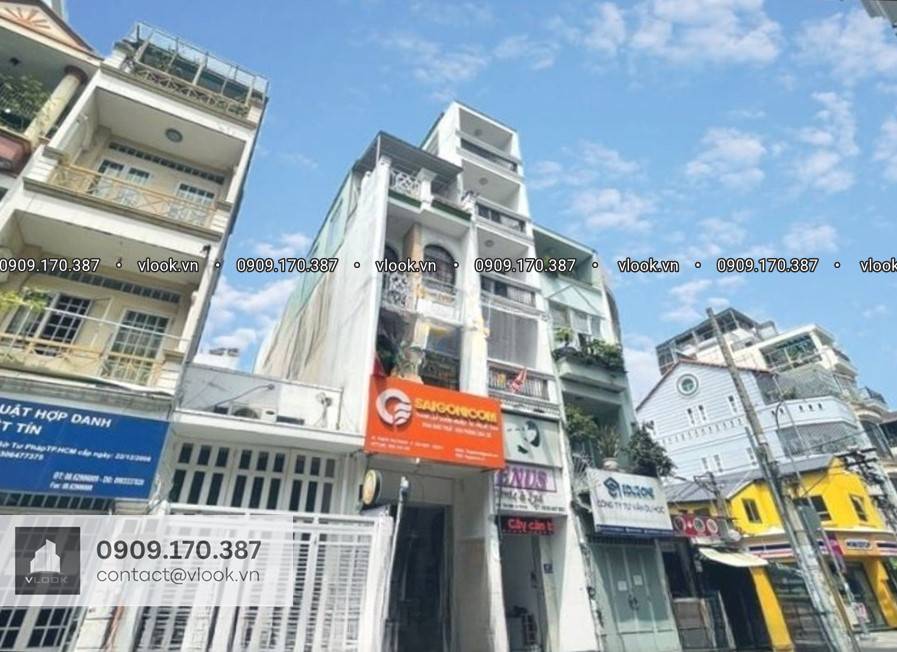 Cao ốc văn phòng cho thuê toà nhà Saigonicom Building, 45 Thạch Thị Thanh, Phường Tân Định, Quận 1, TP.HCM - vlook.vn