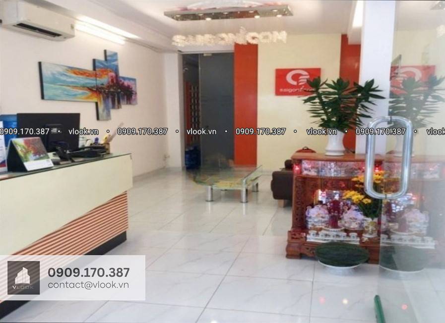 Cao ốc văn phòng cho thuê toà nhà Saigonicom Building, 45 Thạch Thị Thanh, Phường Tân Định, Quận 1, TP.HCM - vlook.vn
