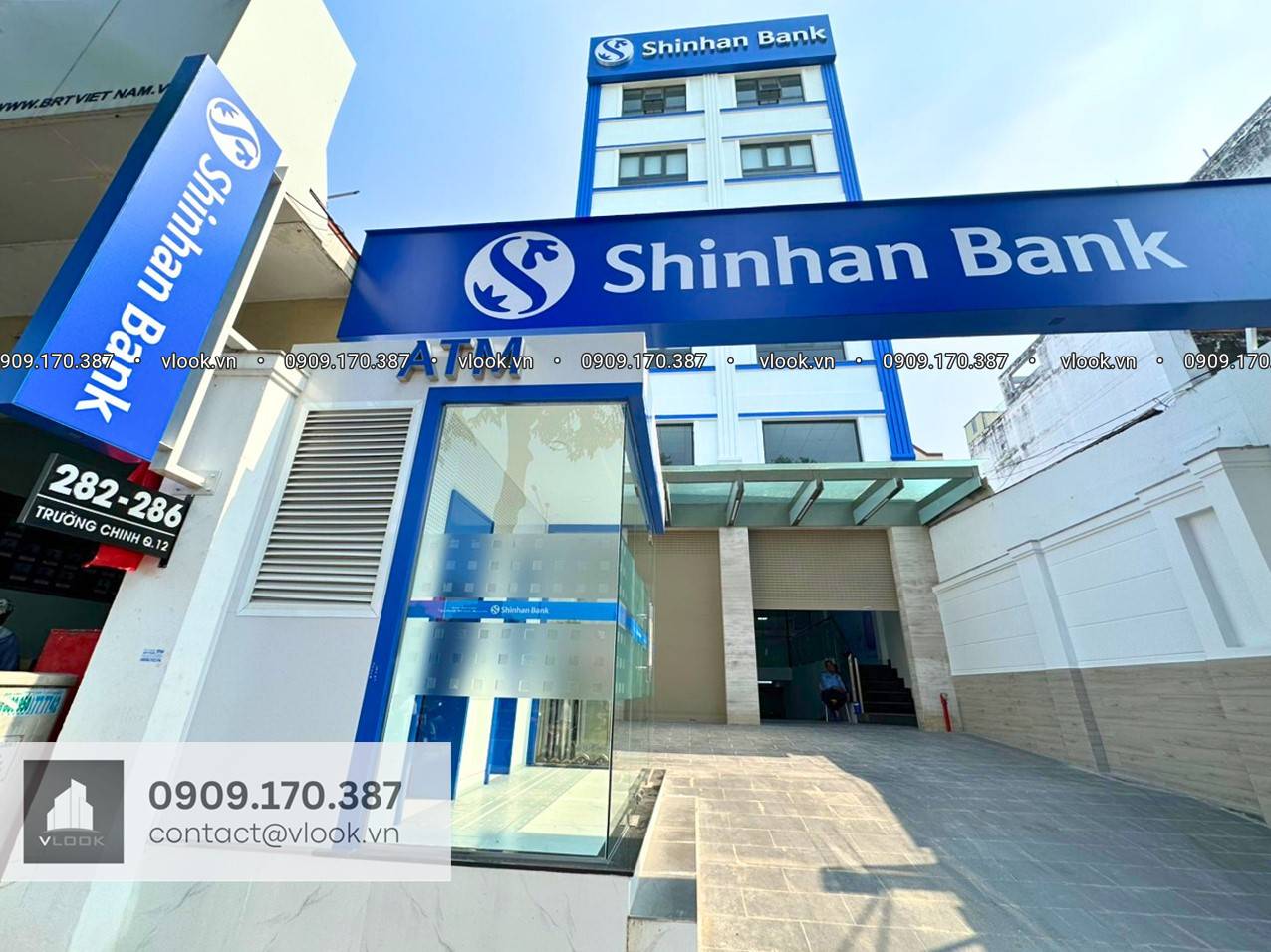Cao ốc văn phòng cho thuê Toà nhà 282 Trường Chinh, Phường Tân Hưng Thuận, Quận 12, TP.HCM - vlook.vn