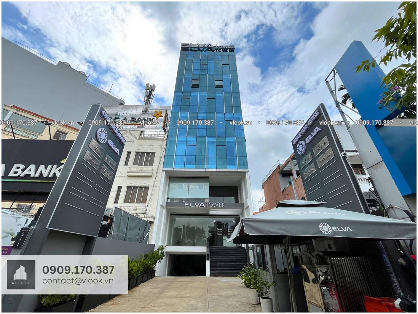 Cao ốc văn phòng cho thuê tòa nhà ELVA Tower, 211 Trần Não, Phường An Khánh, Quận 2, TP Thủ Đức, TP.HCM - vlook.vn