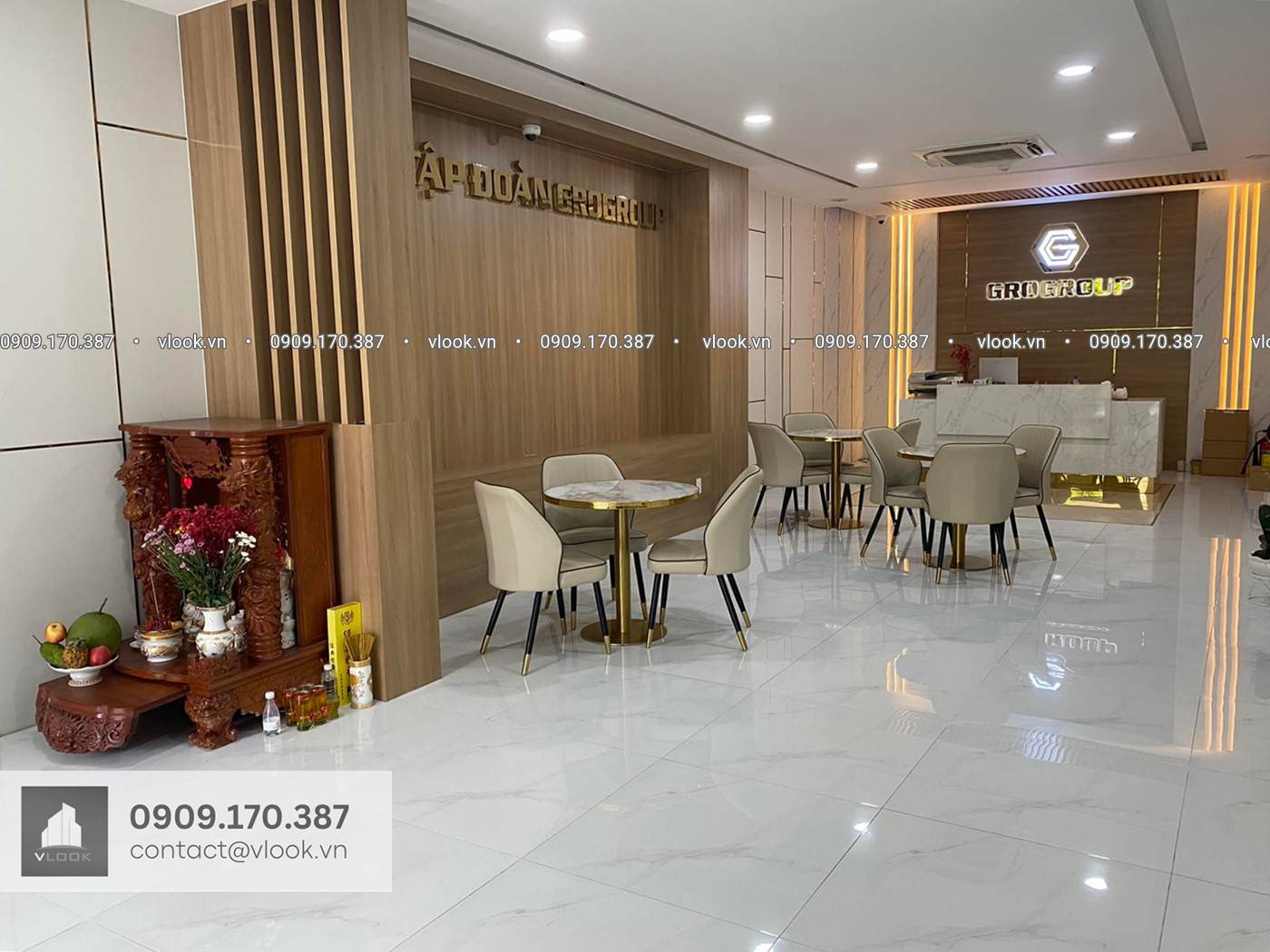 Cao ốc văn phòng cho thuê tòa nhà Gro Center, 132-134 Điện Biên Phủ, Quận 1, TP.HCM - vlook.vn